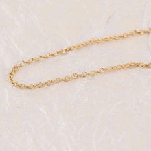 Load image into Gallery viewer, 14K Gold Filled Plus™ Crimped Oval Link Chain Necklace: Gold / 20"+2"