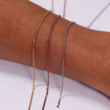 Load image into Gallery viewer, 2mm Stainless Steel Oval Loop Chain By The Foot: Rose
