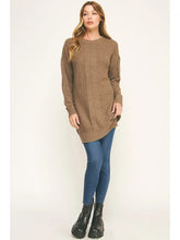 Load image into Gallery viewer, Taupe Sweater Dress