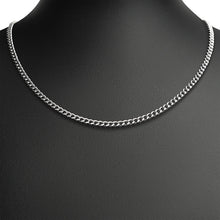 Load image into Gallery viewer, Stainless Steel Curb Chain Necklace: 28" / 7mm