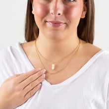 Load image into Gallery viewer, 14K Gold Filled Plus™ Crimped Oval Link Chain Necklace: Gold / 20"+2"