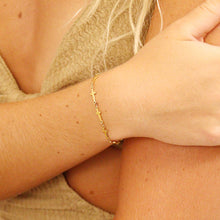 Load image into Gallery viewer, 18K Gold PVD Stainless Steel Cross Chain - By The Foot: Gold