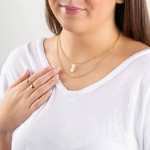 Load image into Gallery viewer, 14K Gold Filled Plus™ Crimped Oval Link Chain Necklace: Gold / 20"+2"