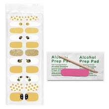 Load image into Gallery viewer, Buzzy Bees Nail Wrap Kit
