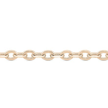 Load image into Gallery viewer, 2mm Stainless Steel Oval Loop Chain By The Foot: Rose