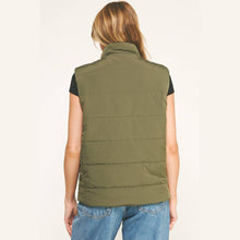 Load image into Gallery viewer, Olive Puffer Vest