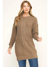 Load image into Gallery viewer, Taupe Sweater Dress