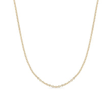Load image into Gallery viewer, Stainless Steel Crimped Oval Chain Necklace: Stainless / 20+2"