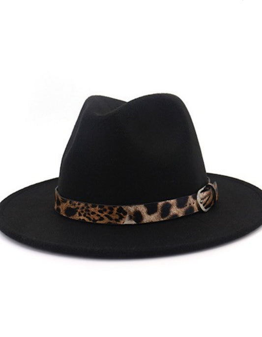 Black Cat Brim Hat