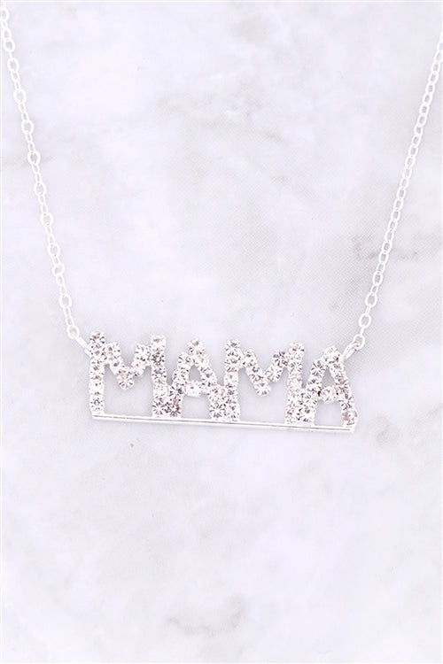 Mama Necklace [gold or silver]