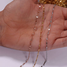 Load image into Gallery viewer, 2mm Stainless Steel Lip Chain By The Foot: Rose
