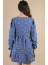 Load image into Gallery viewer, Bow Denim Dress
