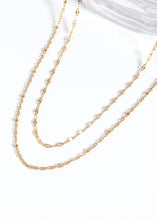 Load image into Gallery viewer, Stainless Steel Lip Chain Necklace: Gold / 16"
