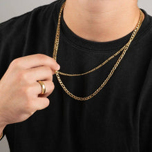 Load image into Gallery viewer, 14K Gold Filled Plus™ Figaro Chain Necklace: 22" / 3mm
