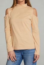 Load image into Gallery viewer, Mia Cold Shoulder Top (S-2X)
