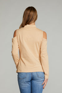 Mia Cold Shoulder Top (S-2X)