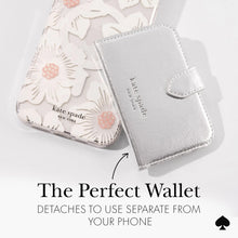 Load image into Gallery viewer, Kate Spade Magsafe Wallet-Silver

