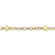 Load image into Gallery viewer, 2.5mm Stainless Steel Beaded Satellite Chain By The Foot: Stainless
