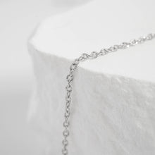 Load image into Gallery viewer, Stainless Steel Crimped Oval Chain Necklace: Gold / 20+2"
