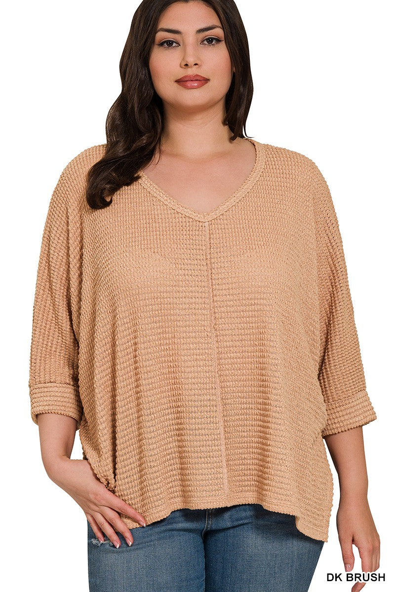 [PLUS] Jacquard Sweater