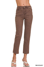 Load image into Gallery viewer, Acid Washed Denim- Mahogany
