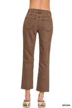 Load image into Gallery viewer, Acid Washed Denim- Mahogany
