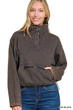 Load image into Gallery viewer, Acid Washed Fleece Pullover
