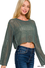 Load image into Gallery viewer, Jade Knitted Crop
