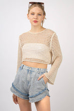 Load image into Gallery viewer, Frayed Cotton Twill Denim Shorts

