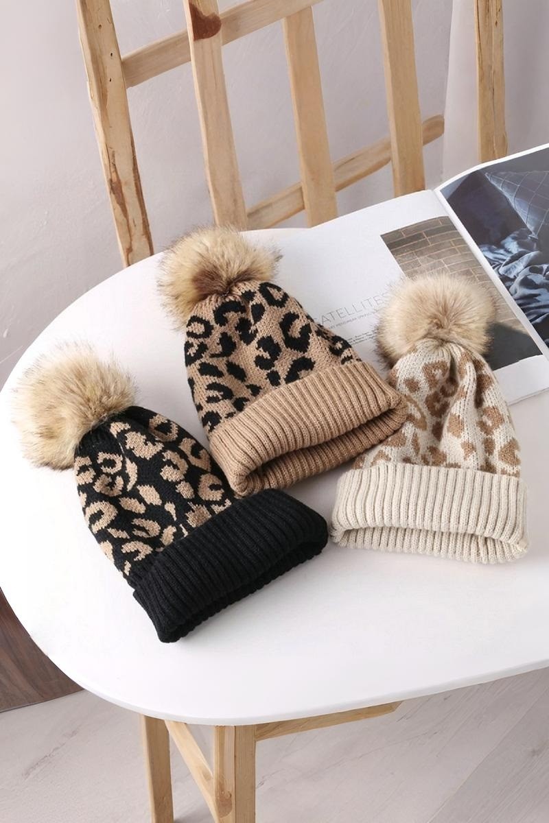 Leopard Beanie