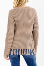 Load image into Gallery viewer, Fynn Fringe Sweater
