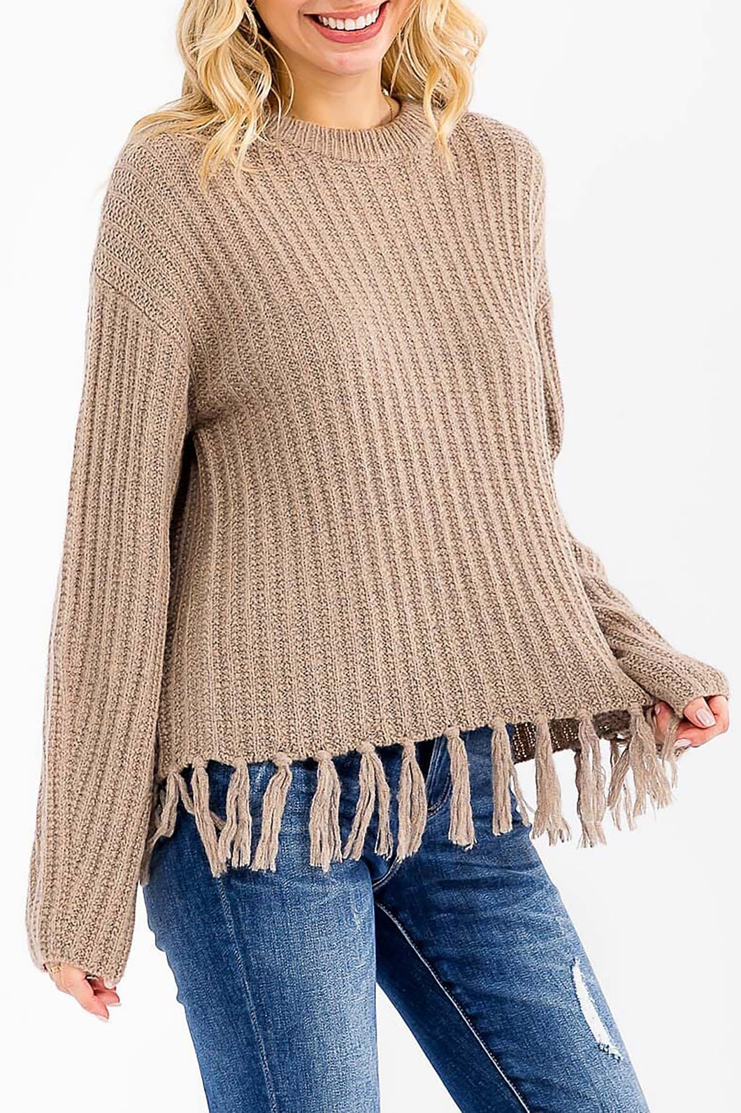 Fynn Fringe Sweater