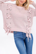 Load image into Gallery viewer, Laced Up Sweater
