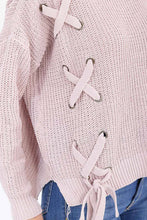 Load image into Gallery viewer, Laced Up Sweater
