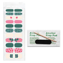 Load image into Gallery viewer, Tipsy Flowers Nail Wrap Kit
