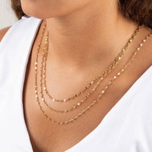 Load image into Gallery viewer, 14K Gold Filled Plus™ Lip Chain Necklace: Gold / 24"
