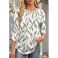 Mosaic Print Top