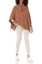 Load image into Gallery viewer, Camel Knit Poncho
