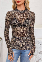 Load image into Gallery viewer, Floral Mesh Long Sleeve Top: PINK / XL
