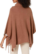 Load image into Gallery viewer, Camel Knit Poncho
