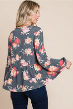 Load image into Gallery viewer, Floral Babydoll Top
