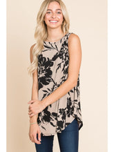 Load image into Gallery viewer, Taupe Tunic Tank
