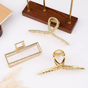 Gold Claw Clip