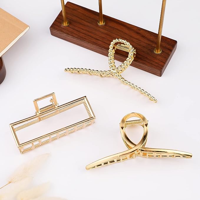 Gold Claw Clip