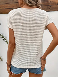 Olivia Boho Top-Cream