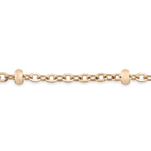Load image into Gallery viewer, 2.5mm Stainless Steel Beaded Satellite Chain By The Foot: Stainless
