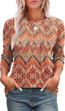 Load image into Gallery viewer, Aztec Coral Top
