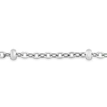 Load image into Gallery viewer, 2.5mm Stainless Steel Beaded Satellite Chain By The Foot: Stainless
