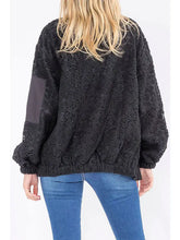 Load image into Gallery viewer, Carli Crochet Shacket- Black
