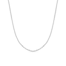 Load image into Gallery viewer, Stainless Steel Crimped Oval Chain Necklace: Stainless / 20+2"
